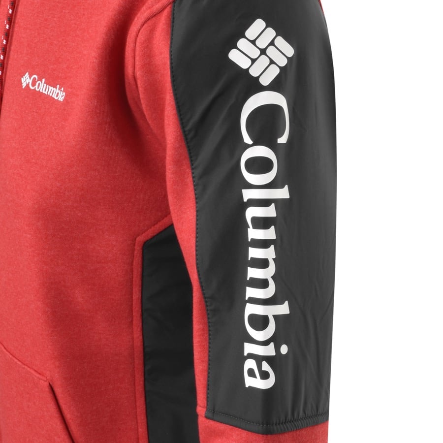 Alternative Image for ProductColumbia River Logo Hoodie Red3